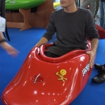 Jackson Kayak AllStar 2010: Front besetzt (Kanumesse 2009)