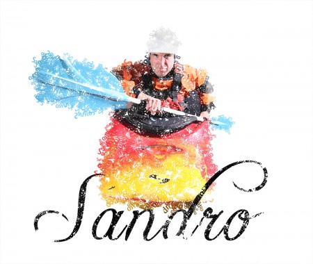 Kajak Fotoshooting: Sandro (geschossen und geshoppt vom Bonsay)