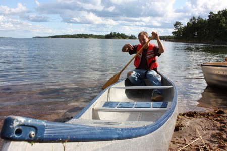 Dieses Kanu lässt sich scheiße freestylen