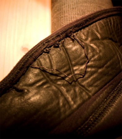 Die neue Naht an der Spritzdecke Die neue Naht an der Spritzdecke